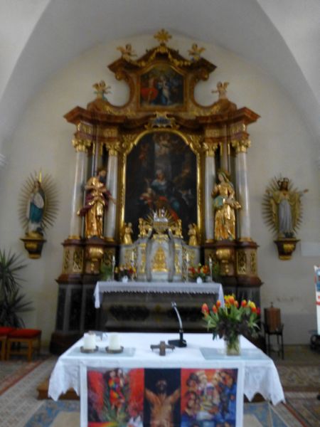 A:NÖ>Wallsee>Annakapelle>Altar