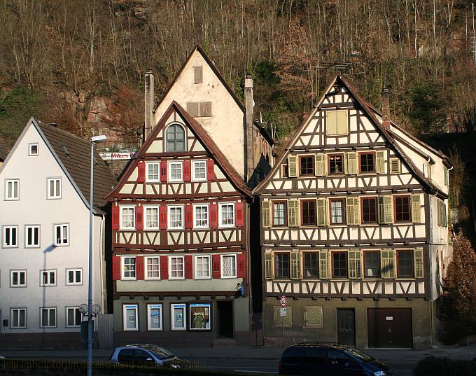 CALW > Nagoldufer > Fachwerkhäuser