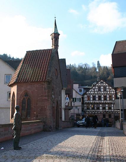 CALW > Nikolausbrücke mit Nikolauskapelle