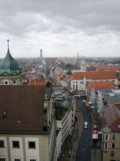 AUGSBURG > Vom Perlachturmplateu aufgenommen