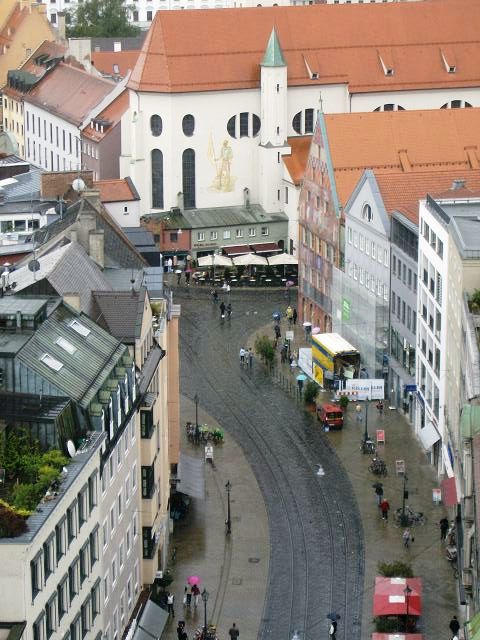 AUGSBURG > Vom Perlachturmplateu aufgenommen