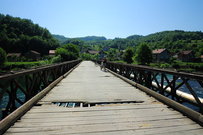 Bosanska Krupa, Brücke zum Camp