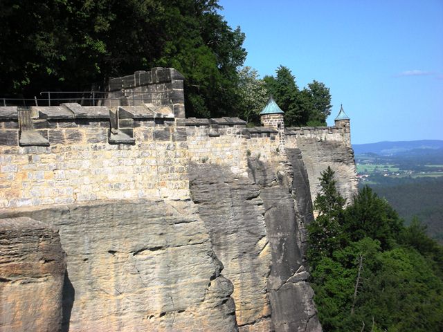 Festung Königstein  Elbsandsteingebirge 7