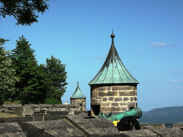 Festung Königstein  Elbsandsteingebirge 8