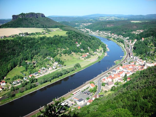 Festung Königstein Elbandsteingebirge 8