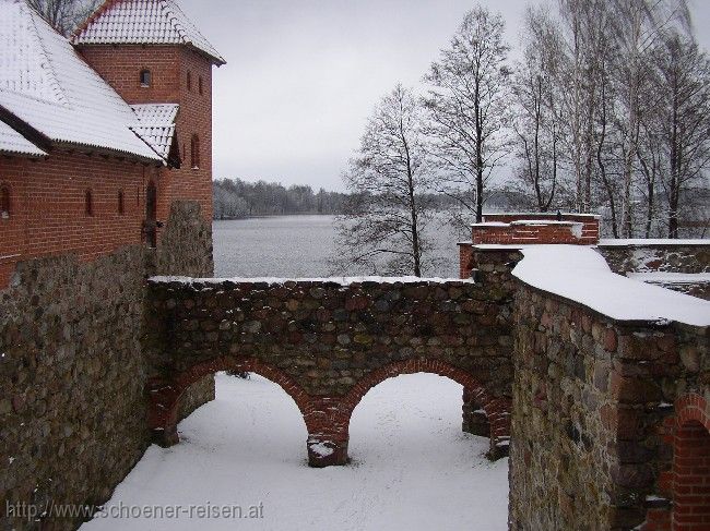 TRAKAI > gotische Burg