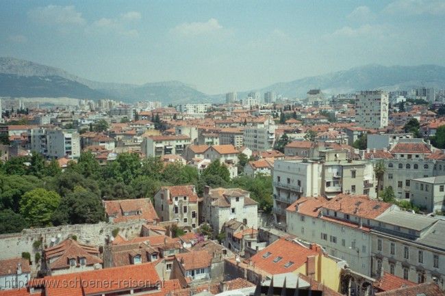 SPLIT > Blick Richtung Spliter Altstadt