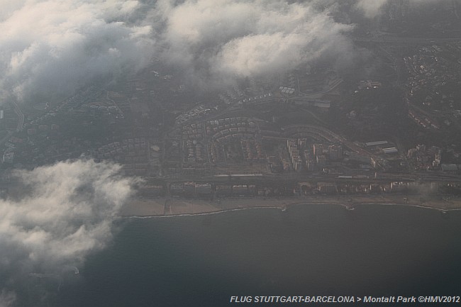 MONTALT PARK > Ausblick während dem Flug STR-BCN