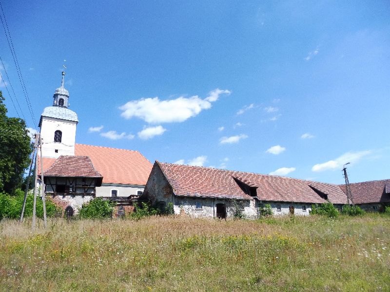 Dolzig Kirche Ostbrandenburg Schloß