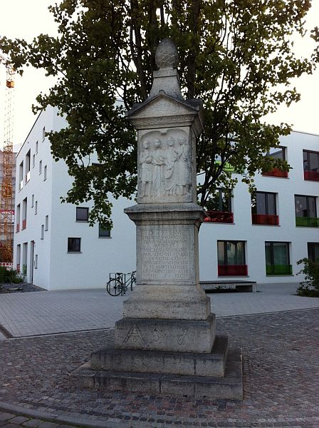 Augsburg Oberhausen römischer Grabstein