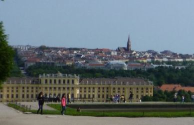 A:Wien>Schönbrunn>Panorama von der Gloriette linksGloriette