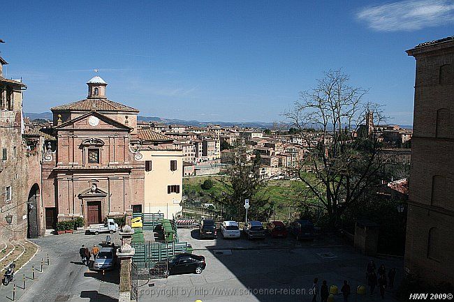 SIENA > Prato di Sant Agostino Ausblick