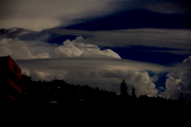 Wolkenformation