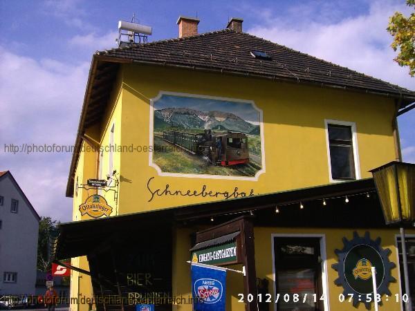 PUCHBERG > Bahnhof der Schneebergbahn