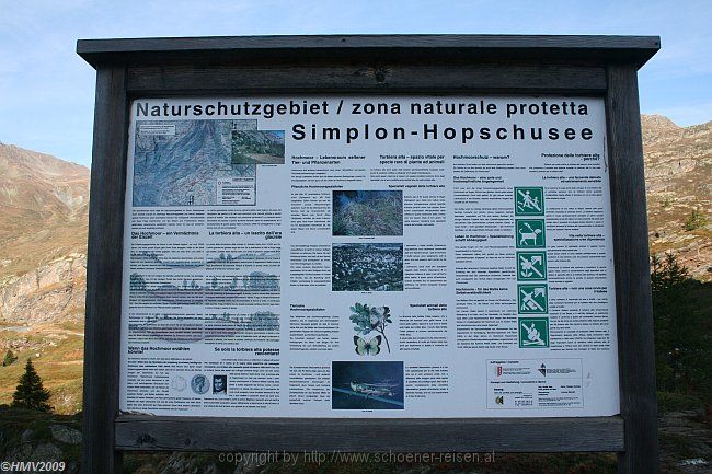 SIMPLON > Naturschutzgebiet Hopschusee > Hochmoor