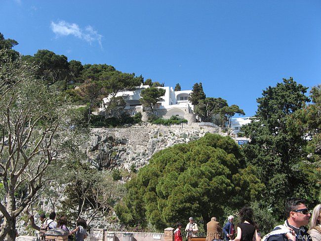 Villa Krupp Capri : Photo: Via Krupp Capri, Italie - Cornelio Alicibuse