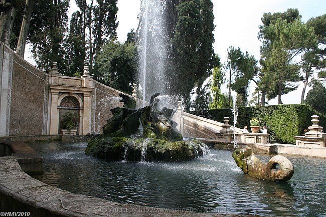 TIVOLI > Villa d'Este > Park > 20 - Drachenbrunnen