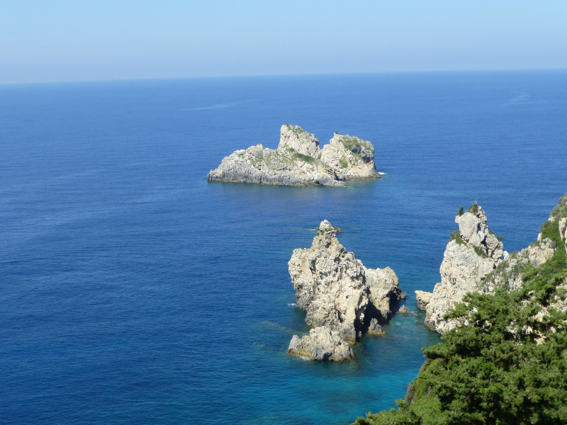 GR:Korfu>Paleokastritsa>Kloster>Aussicht3