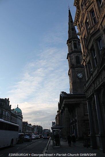 EDINBURGH > George Street > Parish Church of St Andrew and St George