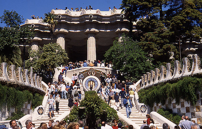 BARCELONA > Park Guell > Eingangsbereich