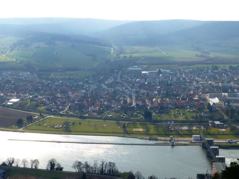 D:Bayern>Klingenberg>Aussichtsturm>Blick nach Westen