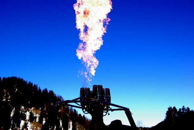 Heißluftballoonfahrt am Alpenrand 8