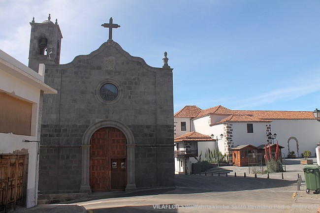 VILAFLOR > Wallfahrtskirche Santo Hermano Pedro und Casa de los Soler