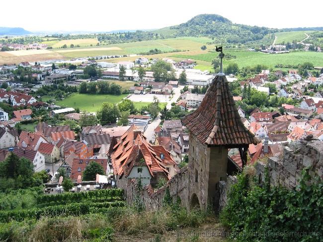 BEILSTEIN > Burg Hohenbeilstein - Burgmauer