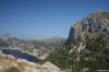 HALBINSEL FORMENTOR > Mirador de la Creueta > Blick auf Los Farollones und Turm Talaia d'Albercutx