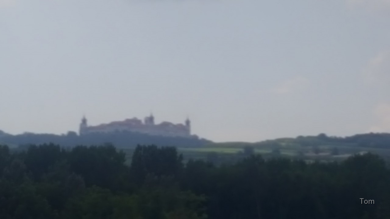 Blick auf Stift Göttweig