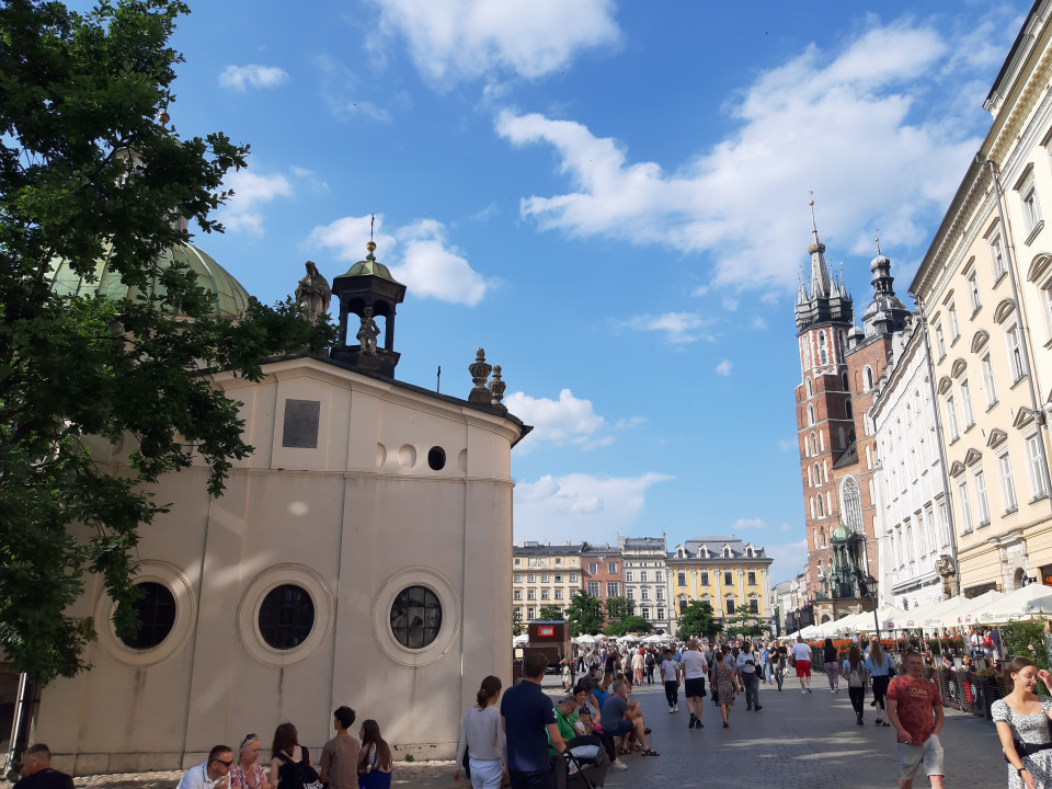 Krakau Adalbertkirche > Nepomuk