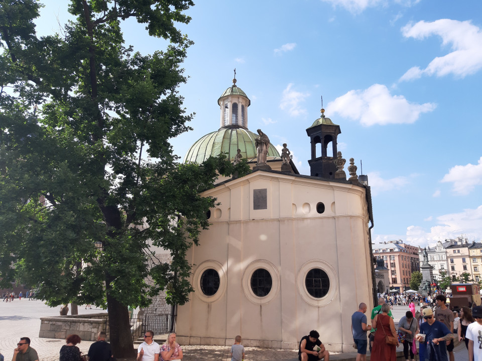 Krakau Adalbertkirche > Nepomuk