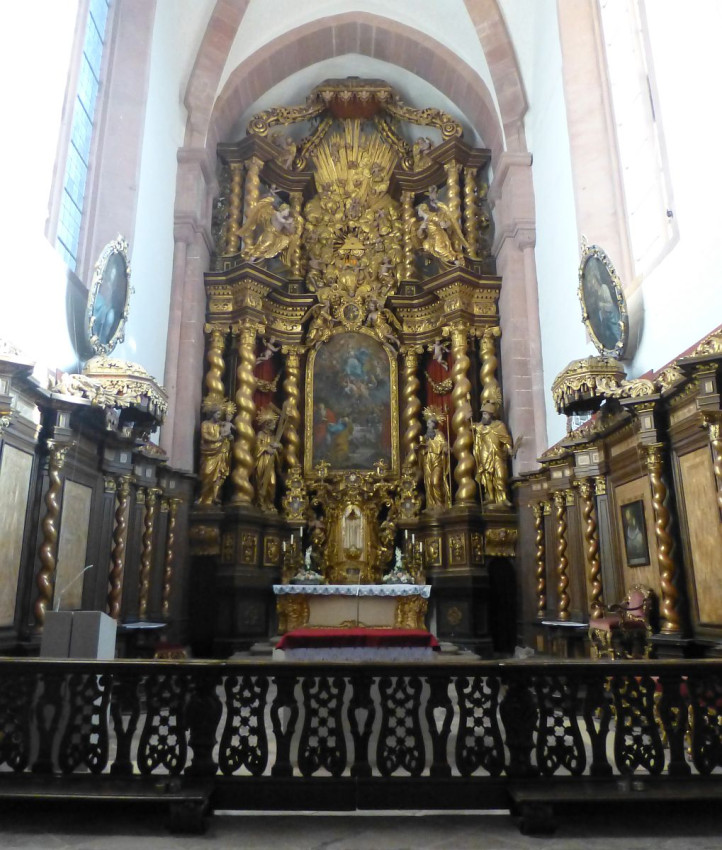 Kloster Bronnbach Kirche12 Hochaltar1.jpg